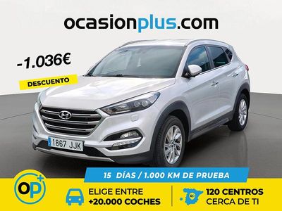 Gris Usado 2015 Hyundai Tucson SUV | 13.990 € (Precio justo)
