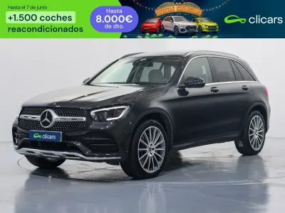 Usado Mercedes GLC300 245 CV (180 kW) 2021 Gris SUV