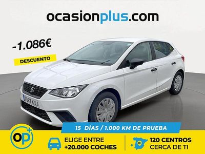 Usado Seat Ibiza Reference 95 CV (69 kW) 2019 Blanco Utilitario