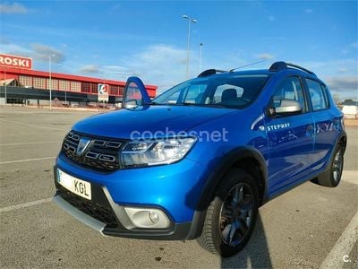 Azul Usado 2018 Dacia Sandero Stepway Berlina | 9400 € (Precio justo)