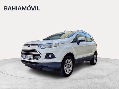 Usado Ford Ecosport Trend 125 CV (91 kW) 2015 Blanco SUV