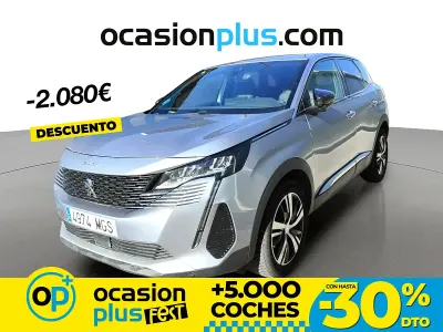 Käytetty Peugeot 3008 Allure 130 HP (95 kW) 2023 Harmaa Katumaasturi