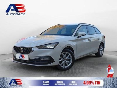 Usado Seat Leon Style 115 CV (84 kW) 2021 Blanco Familiar