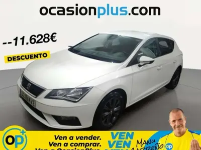 Usado Seat Leon Style 116 CV (85 kW) 2019 Blanco Utilitario