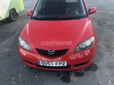 Käytetty Mazda 2 Sportive 68 HP (50 kW) 2007 Punainen Viistoperä