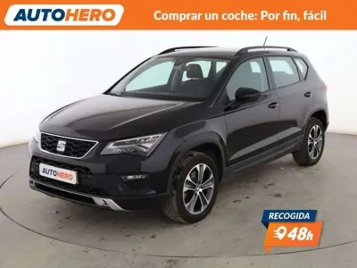 Käytetty Seat Ateca Style Plus 116 HP (85 kW) 2017 Musta Katumaasturi