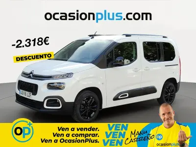 Usado Citroën Berlingo Shine 102 CV (75 kW) 2022 Blanco Monovolumen