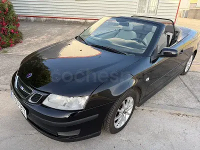 Usado Saab 9-3 Vector 210 CV (154 kW) 2005 Negro Descapotable