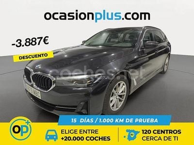Gris / plata Usado 2022 BMW 520 Familiar | 30.290 € (Precio justo)