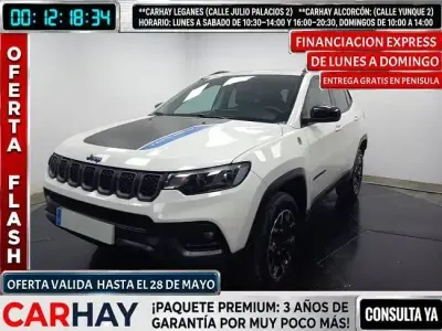 Usado Jeep Compass Trailhawk 241 CV (177 kW) 2022 Blanco SUV