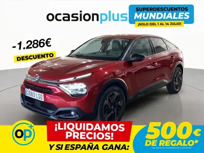 Usado Citroën C4 Feel 130 CV (95 kW) 2021 Rojo Berlina