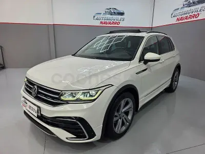 Usado VW Tiguan R-line 150 CV (110 kW) 2022 Blanco SUV