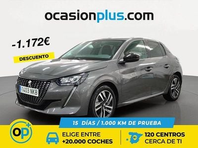 Usado Peugeot 208 Allure 100 CV (73 kW) 2023 Gris Utilitario