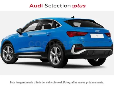 Usado Audi Q3 Sportback S-Line 150 CV (110 kW) 2022 Azul SUV