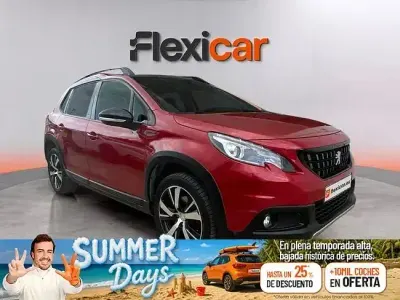 Usado Peugeot 2008 Allure 130 CV (95 kW) 2019 Rojo SUV