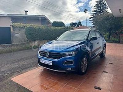 Azul Usado 2018 VW T-Roc Advance SUV | 17.590 € (Precio justo)