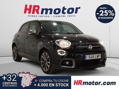 Käytetty Fiat 500X Sport 120 HP (88 kW) 2022 Musta Katumaasturi