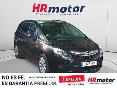 Usado Opel Zafira Tourer Excellence 165 CV (121 kW) 2014 Marrón Monovolumen
