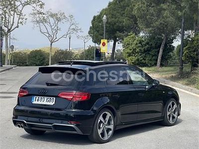 Usado Audi A3 S-Line 150 CV (110 kW) 2019 Negro Berlina