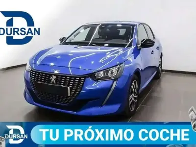 Usado Peugeot e-208 Active 100 kW (136 CV) 2021 Azul Utilitario