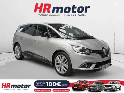 Usado Renault Grand Scénic IV LIMITED 140 CV (102 kW) 2019 Gris / plata Monovolumen