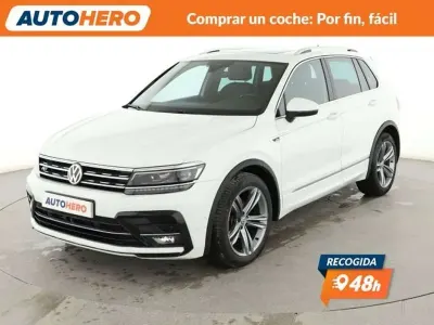 Käytetty VW Tiguan Sport 150 HP (110 kW) 2019 Valkoinen Katumaasturi