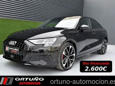 Usado Audi A3 Advanced 150 CV (110 kW) 2021 Negro Berlina
