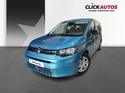 Usado VW Caddy 122 CV (89 kW) 2024 Azul Monovolumen