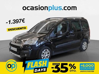 Usado Citroën Berlingo 100 CV (73 kW) 2017 Negro Monovolumen