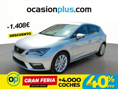 Usado Seat Leon XCELLENCE 150 CV (110 kW) 2018 Gris