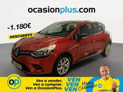 Usado Renault Clio IV LIMITED 90 CV (66 kW) 2019 Rojo Berlina