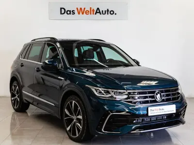 Usado VW Tiguan R-line 150 CV (110 kW) 2022 Azul SUV
