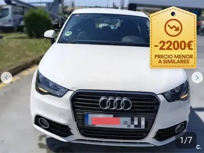 Usado Audi A1 Sportback S-Line 90 CV (66 kW) 2013 Blanco Utilitario