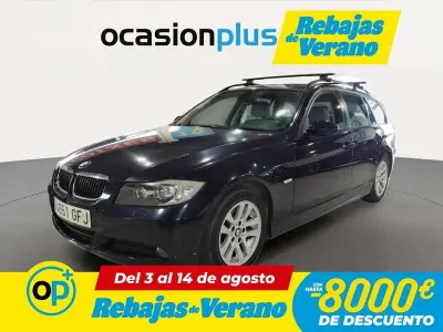 Usado BMW 318 143 CV (105 kW) 2008 Azul Familiar