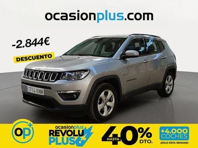 Usado Jeep Compass Longitude 140 CV (102 kW) 2018 Gris / plata SUV