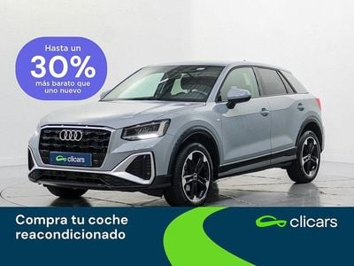 Usado Audi Q2 S-Line 116 CV (85 kW) 2022 Gris / plata SUV