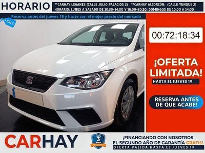 Usado Seat Ibiza Reference 95 CV (69 kW) 2019 Blanco Berlina