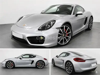 Usado Porsche Cayman 325 CV (239 kW) 2016 Gris / plata Coupe