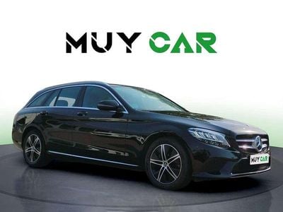 Usado Mercedes C200 160 CV (117 kW) 2019 Negro Familiar