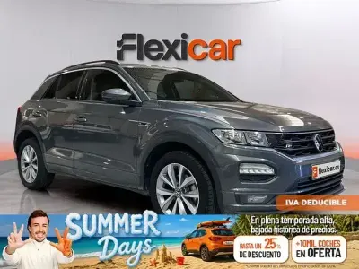 Usado VW T-Roc Advance 110 CV (80 kW) 2022 Gris SUV