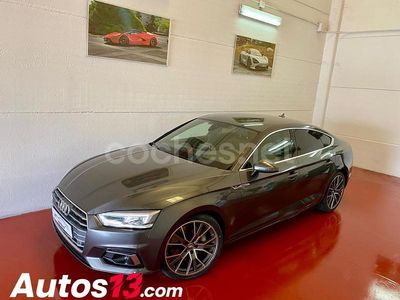 Usado Audi A5 Sportback S-Line 231 CV (169 kW) 2019 Gris / plata Utilitario