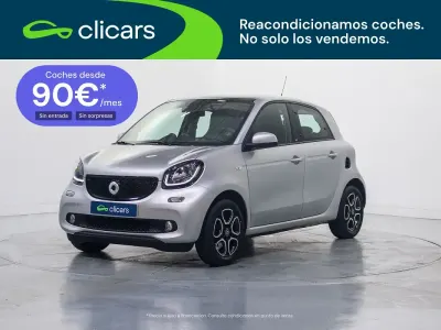 Usado Smart ForFour Prime 71 CV (52 kW) 2017 Gris / plata Utilitario