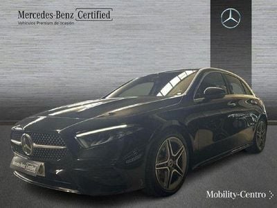 Usado Mercedes A200 AMG line 150 CV (110 kW) 2024 Negro noche