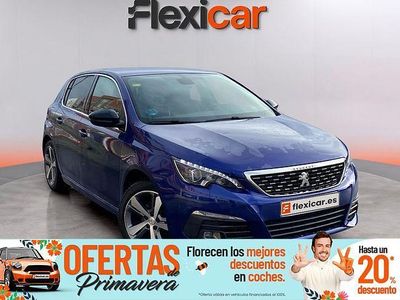 Usado Peugeot 308 GT-line 130 CV (95 kW) 2018 Azul