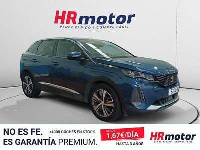 Usado Peugeot 3008 Allure 131 CV (96 kW) 2021 Azul SUV