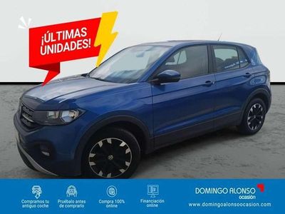 Usado VW T-Cross Edition 95 CV (69 kW) 2021 Azul SUV