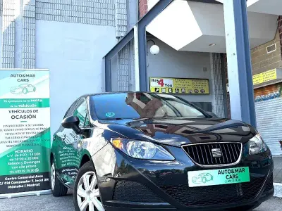 Usado Seat Ibiza Reference 70 CV (51 kW) 2009 Negro Berlina