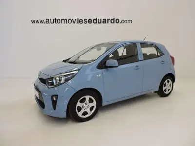 Usado Kia Picanto 67 CV (49 kW) 2021 Azul Utilitario