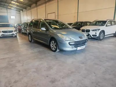 Usado Peugeot 307 109 CV (80 kW) 2007 Azul Familiar