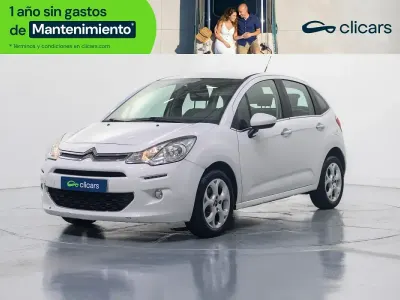 Usado Citroën C3 Live 82 CV (60 kW) 2016 Blanco Berlina